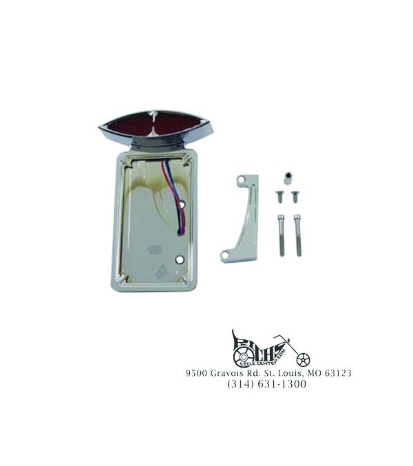 Primary Mount Vertical Katz Eyez style LED lamp FXST FXD FLST 89-Up