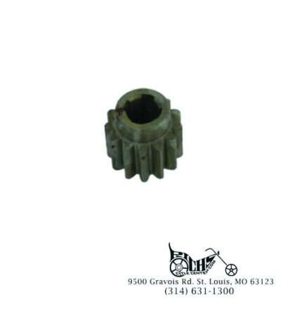 13 Tooth 2-Brush Generator Drive Gear for Harley FL 1958-69