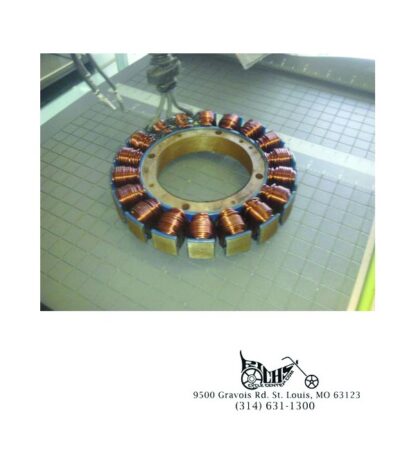 38 Amp Stator for Softtail and Dynas 01-04