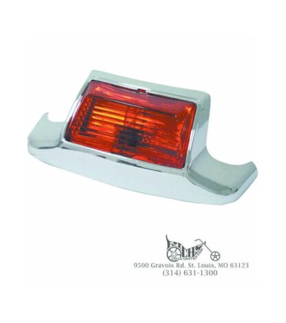 OE Style Rear Red Lighted Fender Tip Touring Models Rpls 59658-79