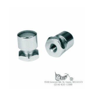 Mustang Solo Mounting Nuts Chrome Harley-Davidson FLT 99-12