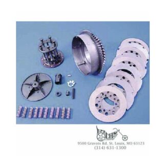 Clutch Drum Kit 4 Speed Models FL 70-84 Rear Chain Drive FX 71-84