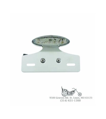 Chrome Mini LED Cateye Tail Lamp Clear Lens - Custom application
