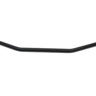 1" handlebars-smooth type w/knurls at the riser area & feature a black finish.