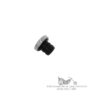 Chrome Oil Tank Cap with Flame for Harley FXST 1984-99, FLST 1986-99