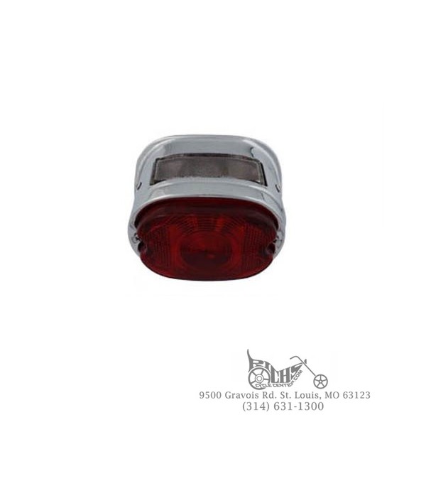 Stock Type Chrome Oval Tail Lamp FL XL FX 55-72