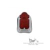 Tail Lamp Assembly Tombstone 12 volt 23/8 watt clear 2 filament bulb