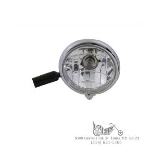 5-3/4" Reflector Lamp Unit Reverse Cup Style 12 volt 60-55 watt clear bulb