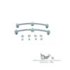 Chrome Front Fender Rail Trim Kit for Harley OEM: 91117-97
