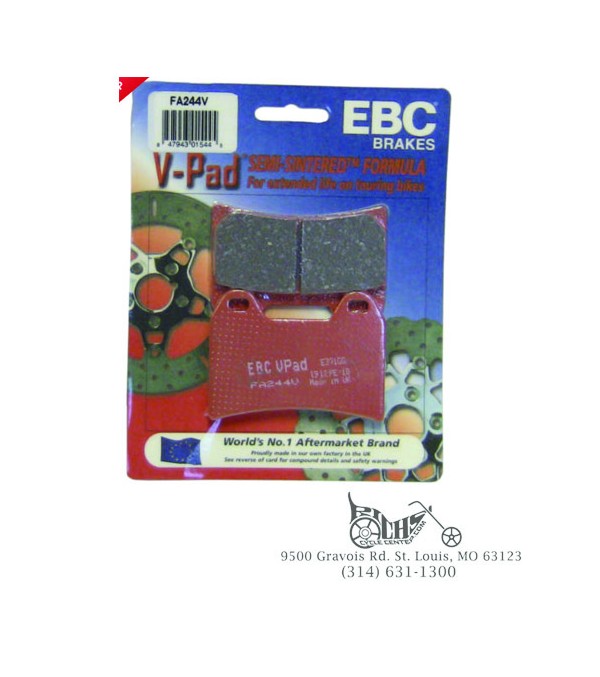 thumbnail image 2 of EBC Brake Pads (Set Of 4) Front & Rear For Polaris RZR XP Turbo – FA656R / FA680R 2 of 5